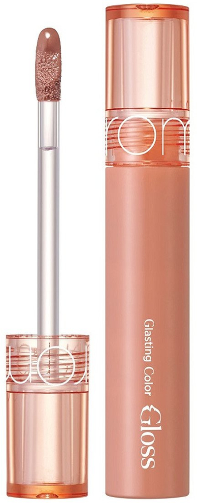 Lipgloss Romand Glasting Color Gloss 01 Peony Ballet, 4g, rozë nude