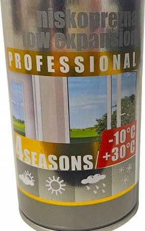 Монтажна пена со пиштол Klimas PMPPLE, со низок степен на ширење, 750 ml