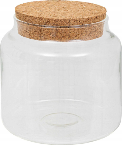 Set dekorativ Forest In A Jar TILLY, DIY, Ø 12.5 cm, qelq transparent