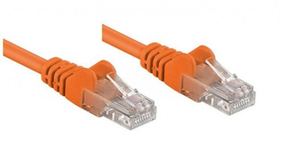 Kабел за мрежа Intellinet Patch Cord CAT 5e, 3 m, UTP, портокалов