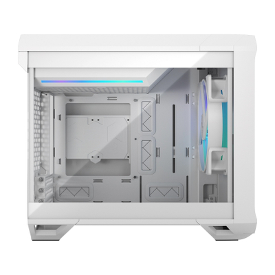 Kasë PC Fractal Design Torrent Nano RGB, e bardhë