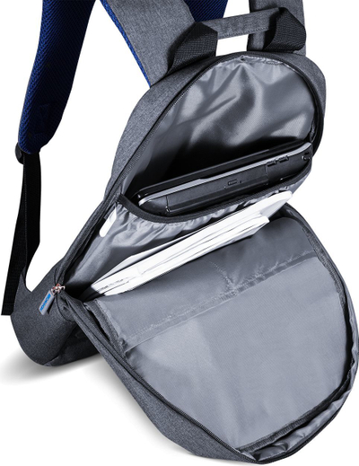 Çantë shpine Canyon për laptop deri 15.6", e hirtë e errët