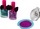 Set bukurie për fëmijë Lean Toys Beauty, me hije sysh, me llakë thonjsh, shumëngjyrësh