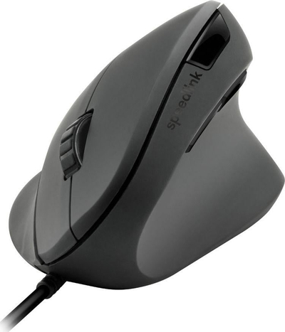 Maus Speedlink Piavo, me kabllo, USB, i zi