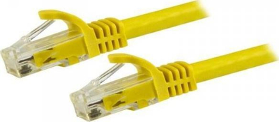 Kabllo rrjeti StarTech.com CAT6, 7.5 m, snagless, e verdhë