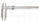 Kallëpër matës Gimex 400 MADD 201.334, 0.05 mm, 400 mm, argjendtë