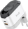 Karikues wireless Budi 330WE, 20W, USB C, bardh e zi