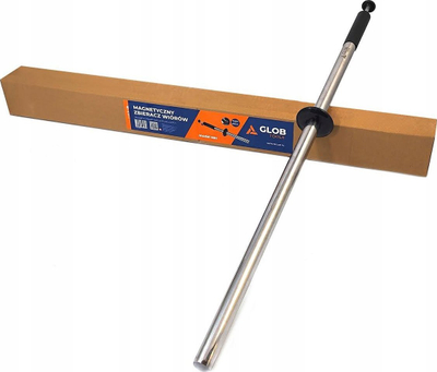 Mbledhës magnetik për talle metalik GLOB Tools 880, 880mm, çelik, ngjyrë argjendtë
