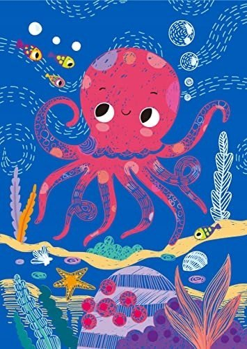 Libër kreativ Avenir A5 Scratch Book Under the Sea, aktivitet gërvishtjeje, për fëmijë 6+