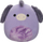 Lodër pelushi Squishmallows Deacon Donkey, 12", bark tie dye, vjollcë