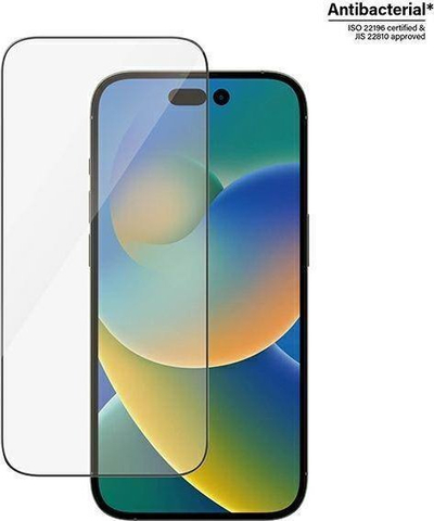 Xham mbrojtës PanzerGlass për iPhone 14 Pro, Ultra-Wide Fit, transparent