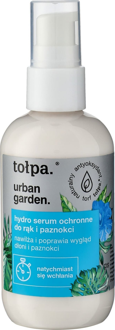 Serum mbrojtës për duar Topa Urban Garden Hydro, 100 ml, për lëkurë të hidratuar