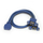 Kabllo paneli StarTech USB 3.0, 2 porta, 0.5m, blu