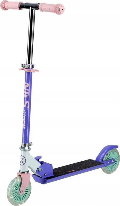 Trotinet NILS Extreme HD120L, timon i rregullum, rrota me LED, shumëngjyrsh