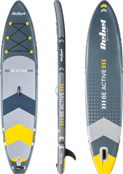 Dërrasë SUP fryrëse Rebel Active RBA-4500 Touring, 350 cm, 154 kg, me çantë shpine
