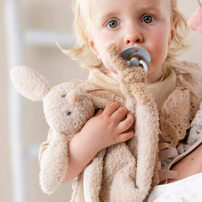 Mbajtse per meme Doudou Rabbit TEDDY- 35 cm - Teddy Beige