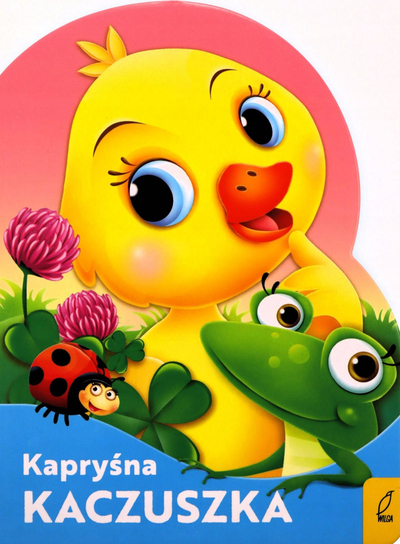 Liber per kalamaj Wilga Kaprysna Kaczuszka, me rime, format die cut, shumengjyresh