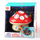Dritë nate Playtive Fairy Mushroom Dreamlight, projektor me yje, melodi ninulle, e kuqe