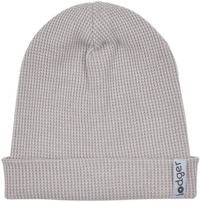 Капа за бебе Lodger Beanie Ciumbelle, 1–2 години, памук, сива