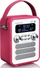 Radio portative Lenco PDR-051, DAB+ FM, Bluetooth, rozë e bardhë