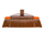 Fshesë Vileda 2 in 1 Parquet Brush, për parket, dy lloje fijesh, e kuqe