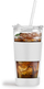 Kubek termik Vialli Design Fuori 30404, qelq, 600ml, i bardhë