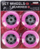 Rrota patinash Nils Extreme PU, set 4 copë, 72 mm 82A, ABEC 7, rozë