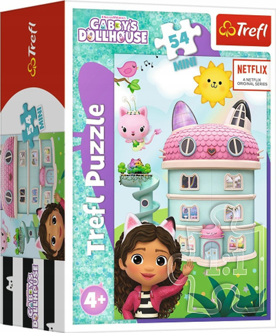Puzzle mini TREFL Gabby Always Happy, 54 copa, shumëngjyrësh