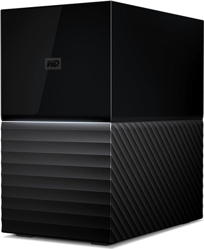 Disk i jashtëm HDD WD My Book Duo (WDBFBE0160JBK-EESN), 16TB, USB 3.1, i zi/hirtë