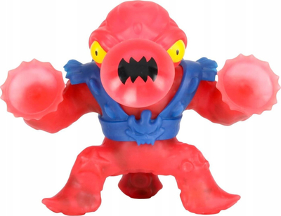 Figurë aksioni Heroes of Goo Jit Zu Deep Goo Sea Squidor, shtrihet 3x, Suction Attack, ngjyrë e kuqe