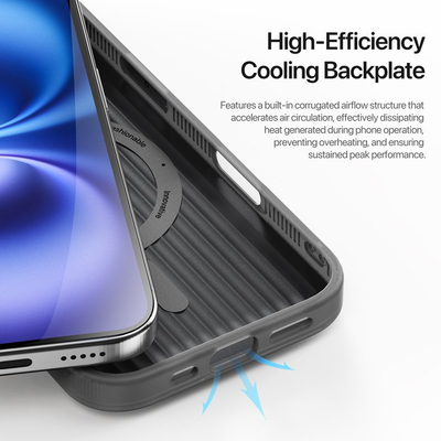 Kapak telefoni Dux Ducis Case Moro, për iPhone 17, i zi