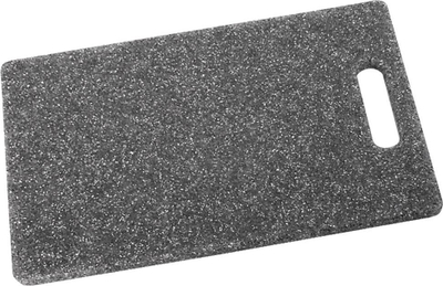 Tabakë prerëse Pa markë Granite Imitation, me dorezë, gri