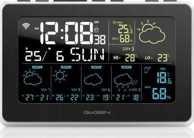 Stacion moti GoGEN ME 3565 SMART, ekran LCD me ngjyra, WiFi, i zi