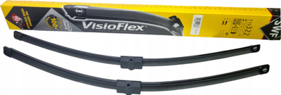 Fshirëse xhami SWF VisioFlex 119322, 530mm, beam, të zeza