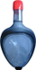 Maskë zhytjeje full face CorbySport, me snorkel, universale, blu