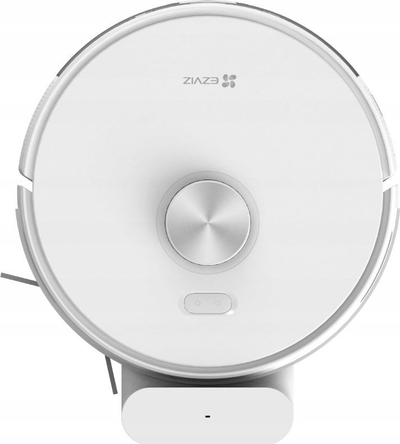 Робот правосмукалка Ezviz RE4 Plus, самопразнетлива станица, LDS LiDAR навигација, бел