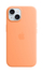 Маска Apple за iPhone 15 Silicone Casе со MagSafe, Orange Sorbet