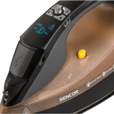 Hekur për hekurosje Sencor SSI 9400BK, e Zezë/ Kafe