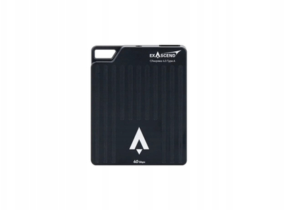 Читач за картички Exascend Nitro, CFexpress 4.0 Type A, USB4 40 Gbps, алуминиумска кутија