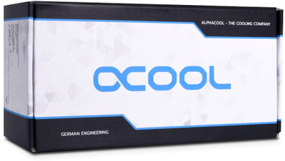 Rezervuar uji për PC Alphacool Eisbecher Aurora D5, 250mm, xham dhe acetal, me pompë VPP Apex D5
