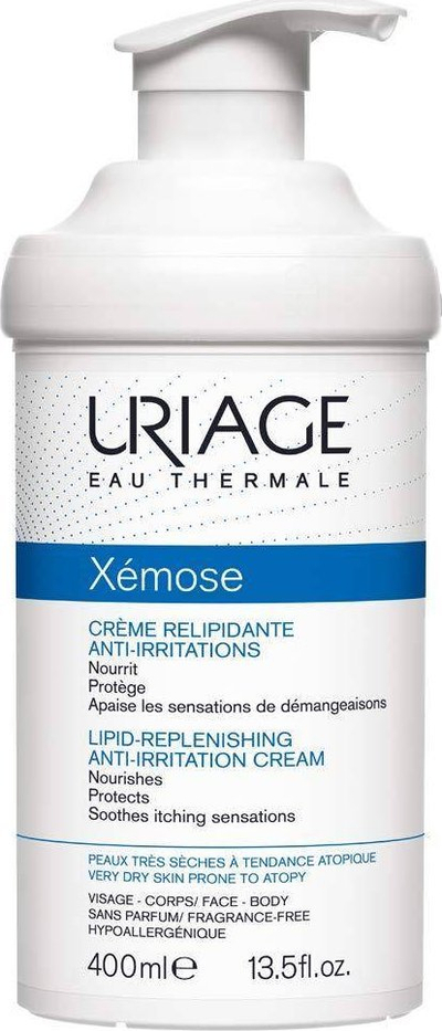 Krem trupi Uriage Xémose, për lëkurë shumë të thatë e të ndjeshme, 400ml