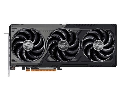 Kartë grafike ASRock Radeon RX 9070 XT Steel Legend Dark, 16GB GDDR6, PCI Express, e zezë
