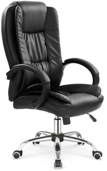 Karrige zyre Office Armchair Relax, ergonomike, me rrota, e zezë