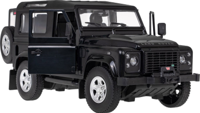 Makina me telekomandë Rastar Land Rover Defender, shkall 1:14, off road, e zezë