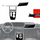 Folie mbrojtëse interjeri Grizzprotector Pianoskin 3n1, për Audi A5 B10, e shkëlqyer, e zezë