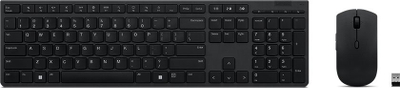 Set tastiere dhe mi Lenovo 4X31K03968, pa tela me RF dhe Bluetooth, layout US, gri e errët