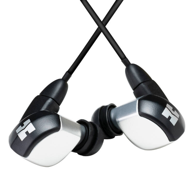 Kufje in ear HiFiMAN RE2000 Pro, kabllo e shkëputshme, argjendi e zezë