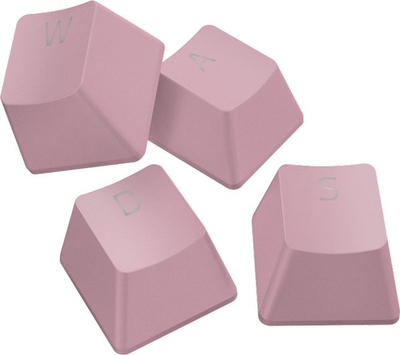 Set i tasteve Razer PBT Keycap Upgrade, 120 taste, rozë