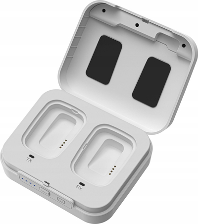 Mikrofon wireless lavalier Saramonic Blink 500 Pro B1, 2.4GHz, me marrës me 2 kanale, i bardhë