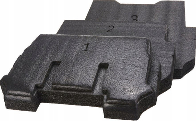 Insert shkumë Milwaukee 4932471927, 470 x 380 x 195 mm, gri